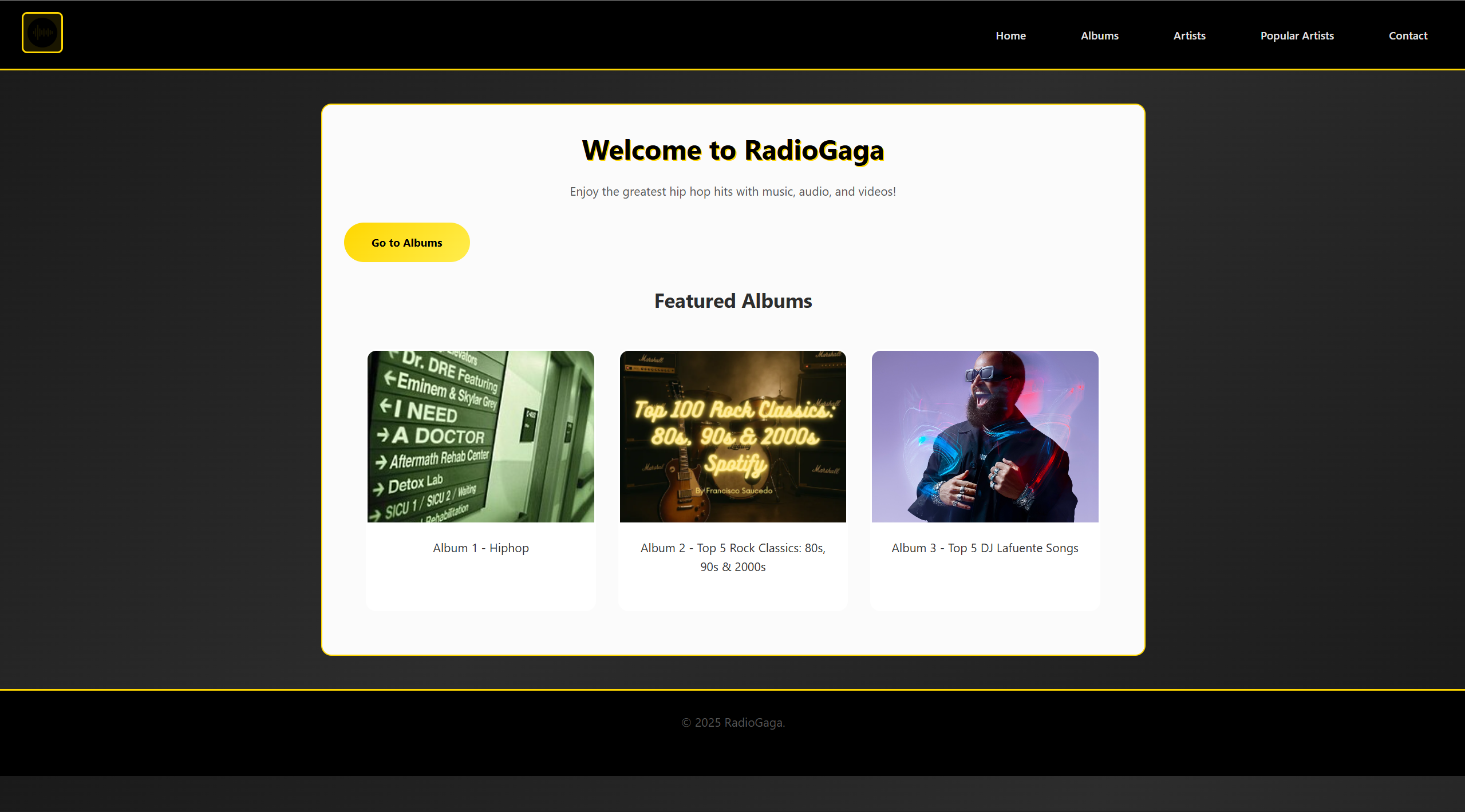 RadioGaga Screenshot 1